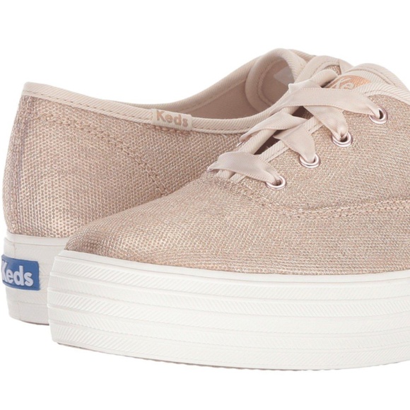 Pink metallic keds - Picture 1 of 3